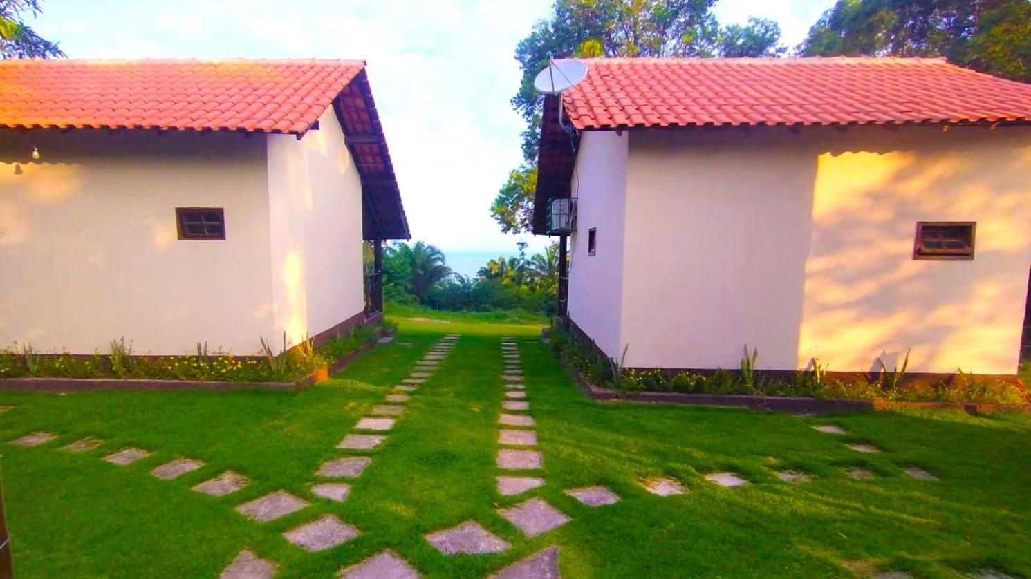 Vila Paraiso Da Falesia Em Cumuruxatiba Com Vista Excepcional Para O Mar Exteriér fotografie